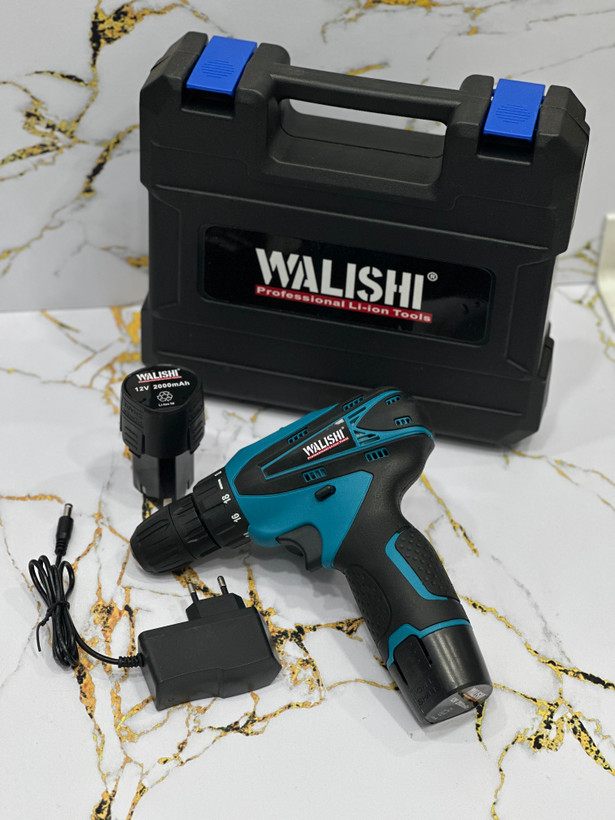 دریل پیچ گوشتی شارژی برندWALISHI مدل WSA-002 12V